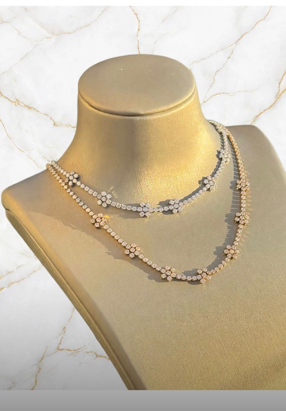 collana a fiore